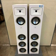 MartinLogan Motion Foundation F1 Floorstanding Speakers (Pair) White (Used) 2403