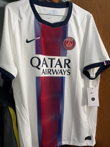 Nike 26/27 PSG Paris Saint-Germain Away Jersey Men’s XL White BNWT 