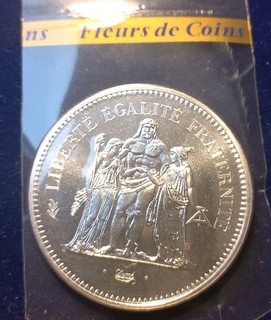 50 francs hercule argent 1979 Fdc