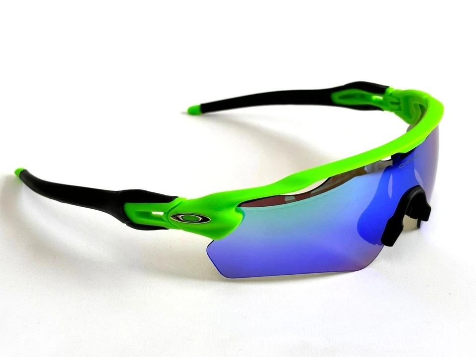 Очки солнцезащитные Oakley Radar EV Patn OO9208 белая оправа черные ступни синяя поляризация - Изображение 4 из 4