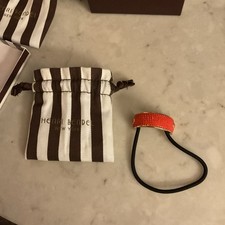 Henri Bendel Pony Tail Hair Tie Holder RARE! Pink