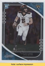 2020 Panini Absolute Rookie Jake Luton #144 READ 06ko