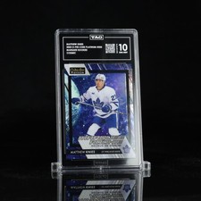 2023 O-Pee-Chee OPC Platinum Cosmic #205 Matthew Knies RC Rookie TAG 10 #/65
