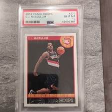 CJ McCollum 2013 Panini Hoops #270 Rookie Card RC PSA 10 Gem Mint