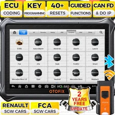 OTOFIX D1 ECU Coding Diagnostic Scanner 40+ Resets FCA AutoAuth Up of D1 Lite