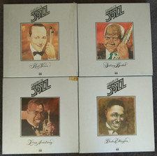 Duke Ellington, Sidney Bechet, Louis Armstrong, Red Norvo box sets
