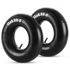 2PCS 15x6.00-6 Lawn Mower Tire Inner Tubes 15X6-6, 15X6x6, 15/6x6 TR13 Valve ATV