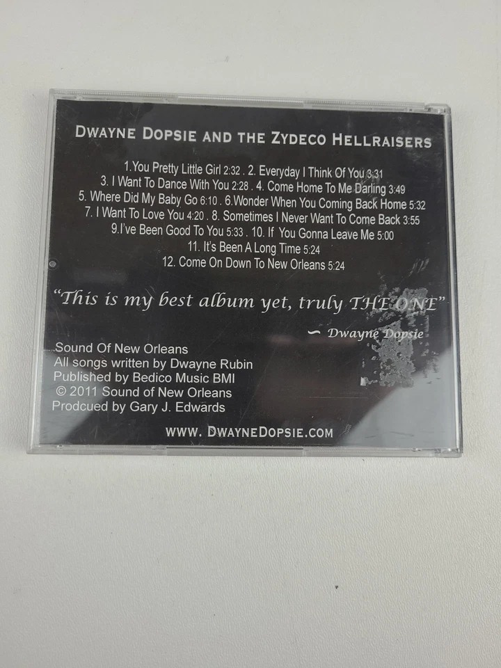 *RARE* Dwayne Dopsie and the Zydeco Hellraisers CD - The One *POLISHED* Foto 2 de 4