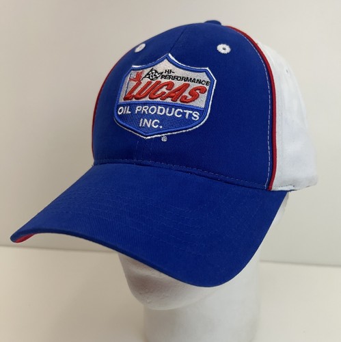 LUCAS OIL Products Baseball Hat Performance Racing Strapback Adjustable Cap NEW