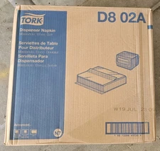 Tork D802A Dispenser Napkin Masterfold White Soft Case 12pk