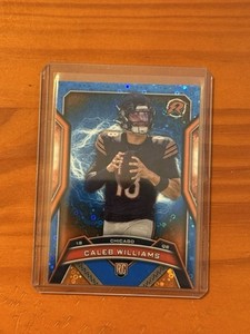 2024 Topps Resurgence CALEB WILLIAMS Blue Orange Spark #117 CHICAGO BEARS RC