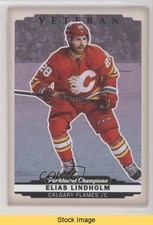 2022-23 Upper Deck Parkhurst Champions Color Variation Elias Lindholm READ 13o2