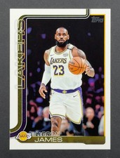 LeBron James 2025-26 Topps #150 LA Lakers NBA Star Player