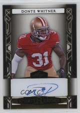 2024 Leaf Metal Sports Heroes Gold Acetate 1/1 Donte Whitner #BA-DW2 Auto 1by8