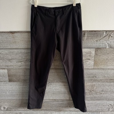 Lululemon Men s ABC Style Commuter Pants Black Size 32 Stretch Performance (H1)