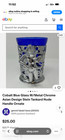 Vintage Japanese Cut Stein Cup w/ Dragon & Woman Figure Art Deco Piece — photo 10
