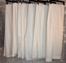 Lot 6 Vtg Long Half Slips: Van Raalte, Hoops  Crinolines, Lorraine, Vassarette