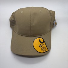 Carhartt Force Tan Trucker Hat Men's One Size Adjustable NWT