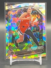 2025 Panini Prizm WNBA Aaliyah Nye Rookie Ice Prizm #15 Las Vegas Aces RC