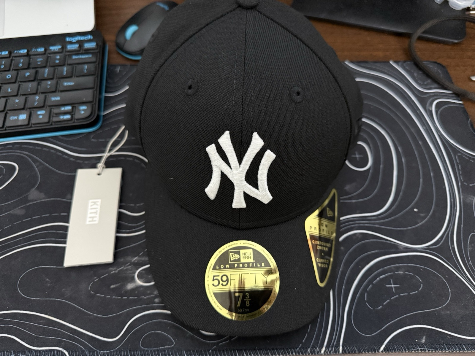 Kith x New Era Yankees Loyalty Low Profile Hat 7 3/8 Brand New