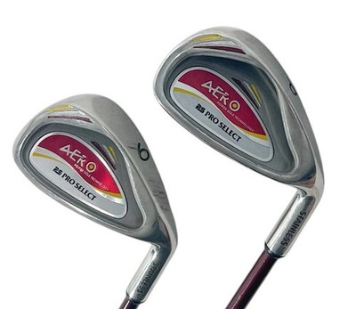 AERO Pro Select 9 Iron plus PW Set Graphite Low Torque RH Ladies Flex