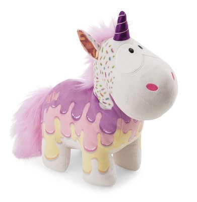 NICI Kuscheltier Einhorn Sweety Rainbow 32cm - Weiss - Weiches Plüschtier   nied