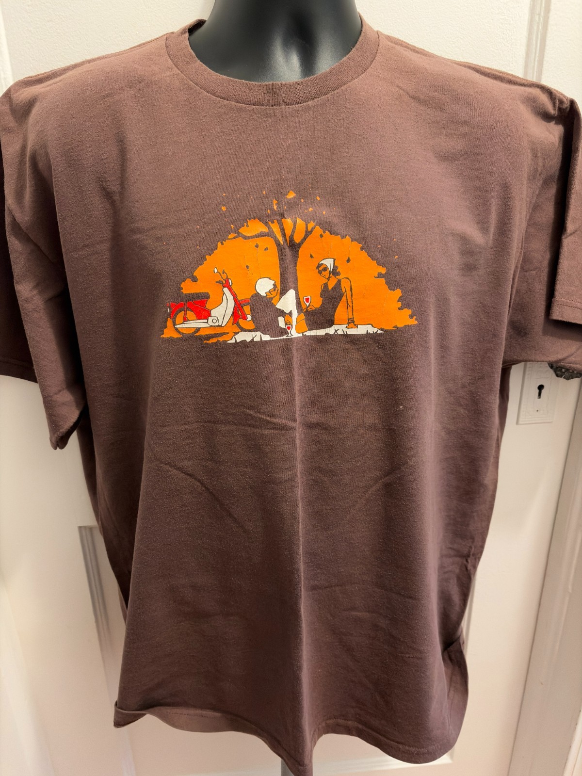 Threadless Date Tree Scene - Matthew Fleming Desi… - image 1