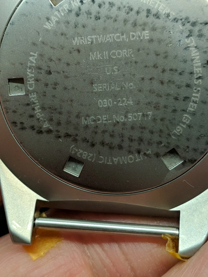 Bill Yao MK II Hecho en Suiza Blackwater Servicio Fresco Foto 4 de 4