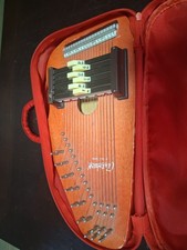 Autoharp By Oscar Schmidt With Carrying Case And Johnson Pick