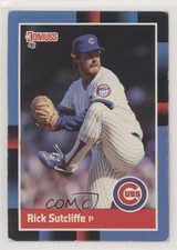 1988 Donruss Rick Sutcliffe (Last Line Begins with Young) #68 0f3j
