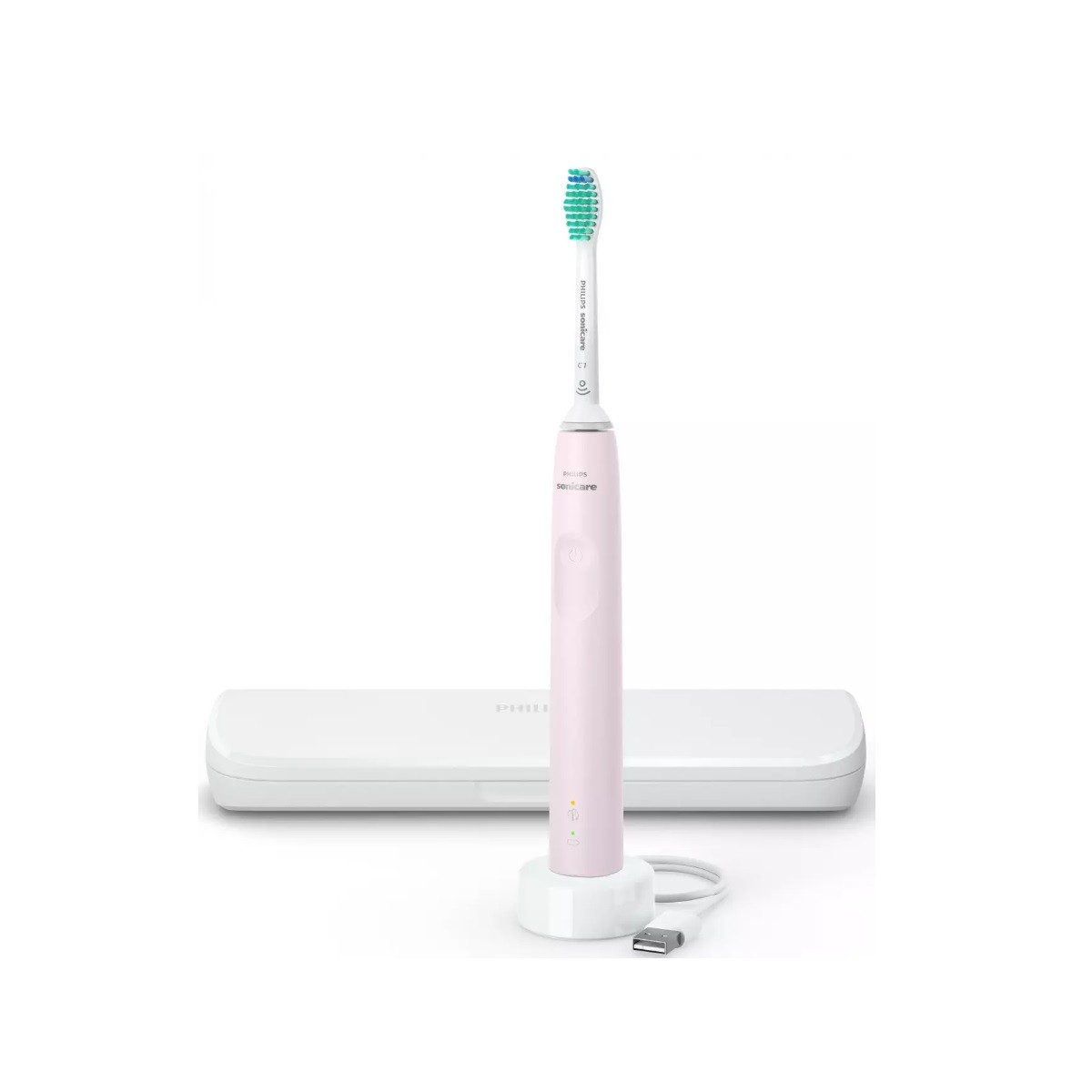 Philips brosse à dents électrique HX3673/11 compacte pour la maison et les voyages