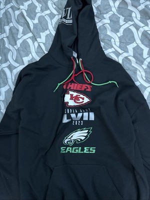 2023 Super Bowl Chiefs vs Eagles Sweater 2XL