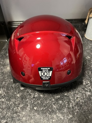 Scorpion EXO-C110 Helmet - Used Great Condition- Wine Red - XXL - Picture 2 of 3