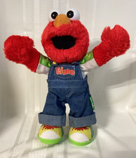 Vintage Fisher Price Sesame Street Lets Pretend Talking Moving Elmo Toy 1999