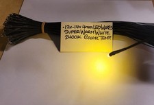 (6) SUPER WARM WHITE 14V LED WIRE LAMPS-Scott...