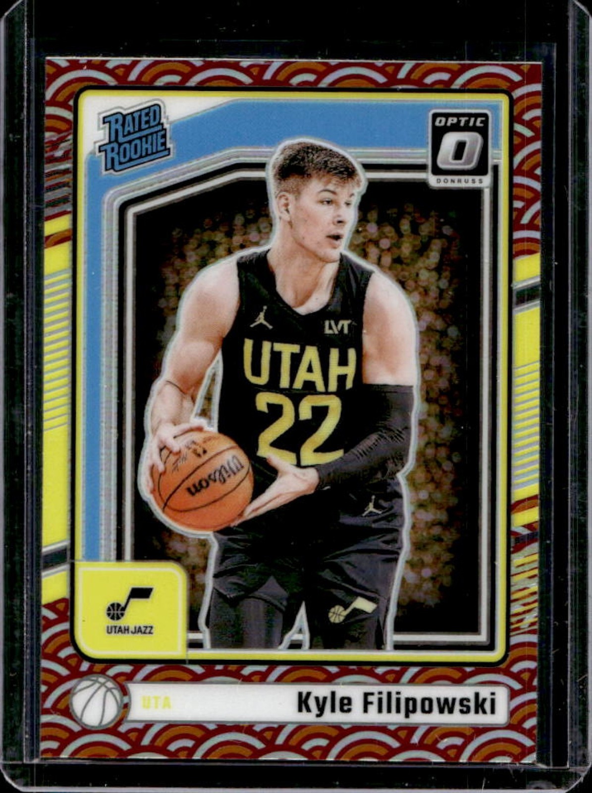 2024-25 Panini Donruss Optic Kyle Filipowski Photon Prizm RC Rated Rookie #300