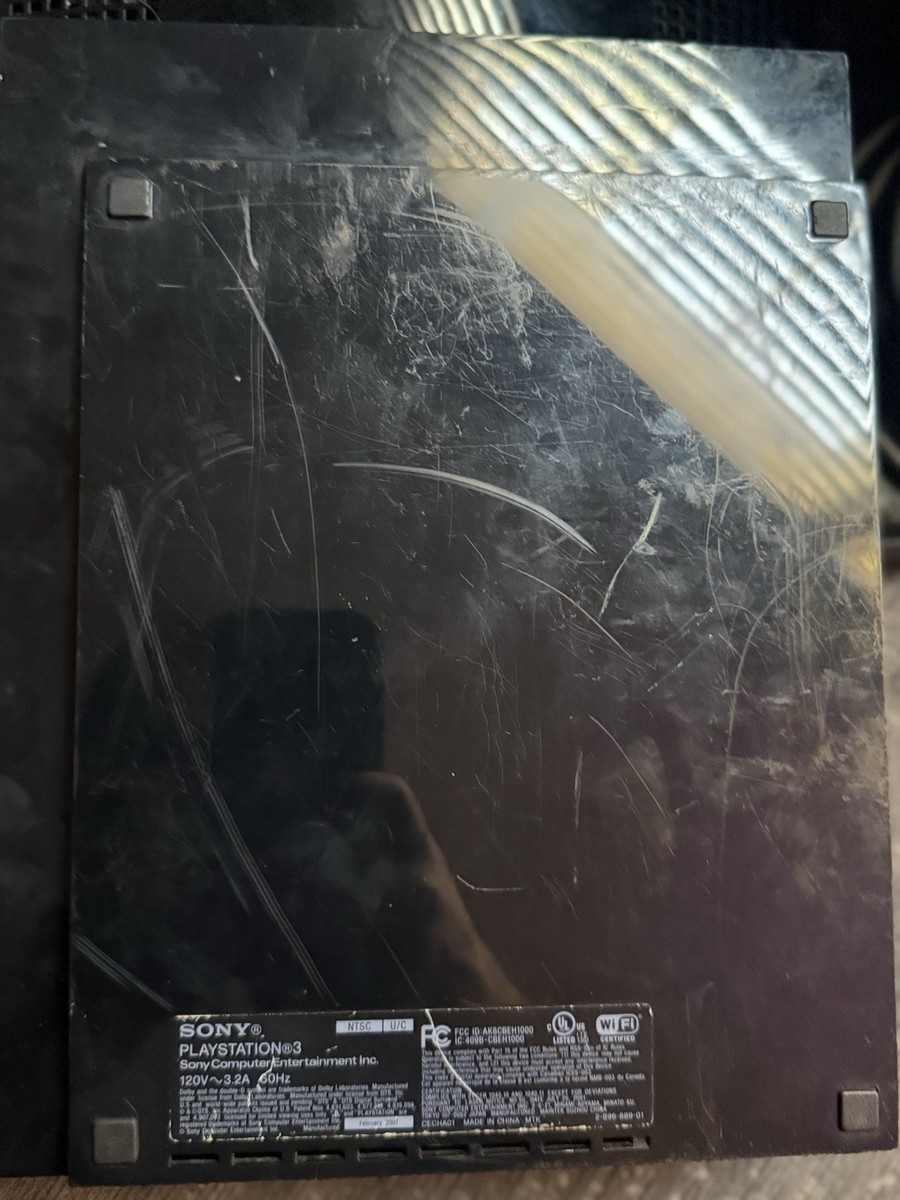 PlayStation 3 PS3 CECHA01 Backwards Compatible 60GB PS1,2,3 W