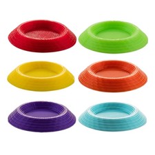 Dubia Roaches Feeder 12 Pieces Non-Slip Terrariums Feeding Tray Dubia