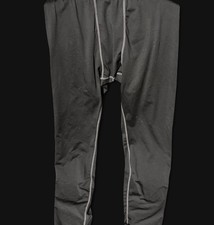 Men’s EPRO Exercise Pants Black/Gray Size Large Elastic Waist Activewear