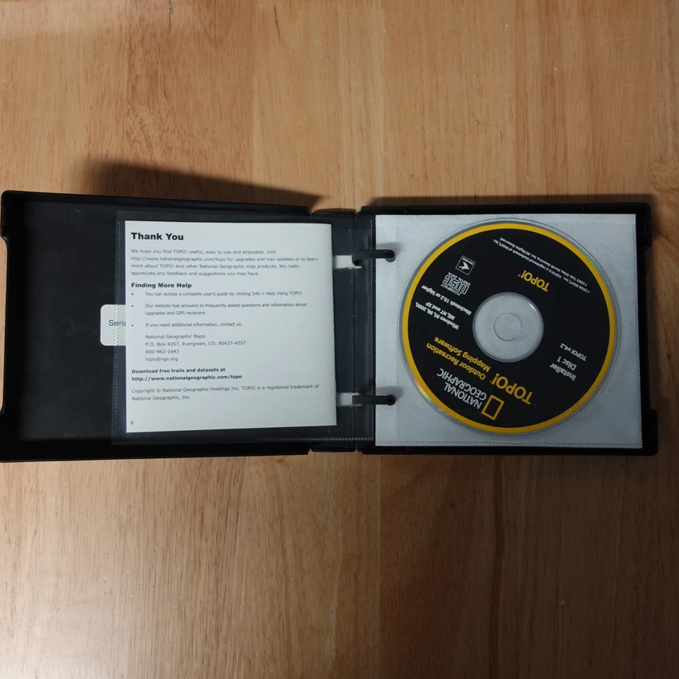 National Geographic Topo! Outdoor Recreation Mapping Software California - Image 2 of 4