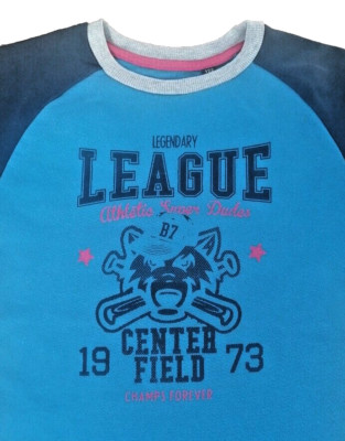 BLUE SEVEN Sweatshirt / Shirt / Pullover Gr.  122 / 7 Jahre  in Blau