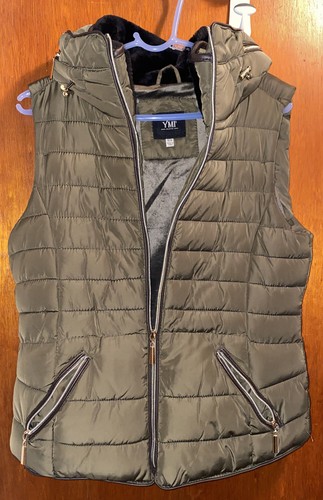 ymi olive vest