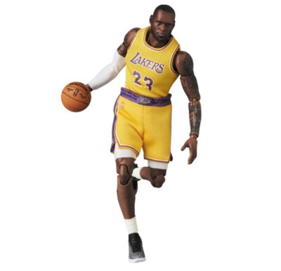 MAFEX LeBron James（Los Angeles Lakers）新品 Medicom Toy MAFEX LEBRON JAMES LOS ANGELES LAKERS Action