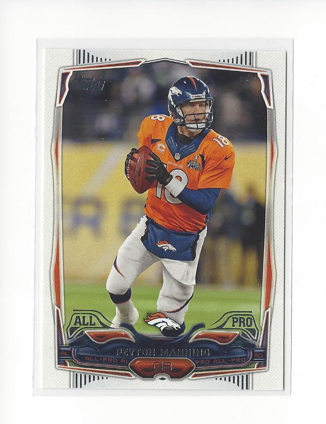 2014 Topps #33A Peyton Manning Broncos