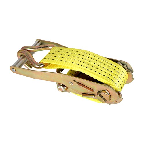8-Pcs Ratchet Straps 2" x 15 Ft With J Hook 5000 Lbs Heavy Duty Tie Downs - Picture 7 of 10