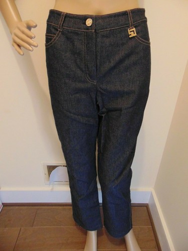 St. John Sport by Marie Gray Women's Denim Jacket and Pant Suit Size P/2 - Picture 8 of 12