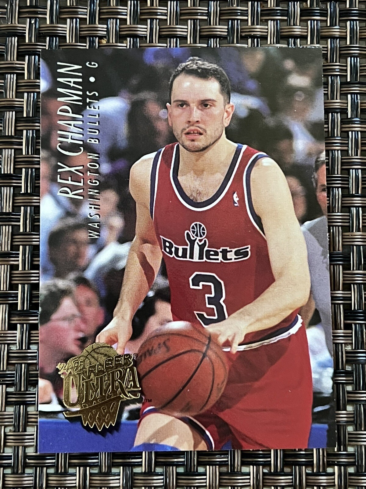 1994-95 Fleer Ultra Basketball. Rex Chapman. #191. Washington Bullets.      0467