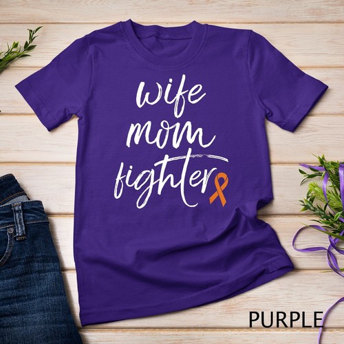 Camiseta unisex Múltiple Sclerosis Awareness Products MS Ribbon Fighter Mamá - Imagen 10 de 15