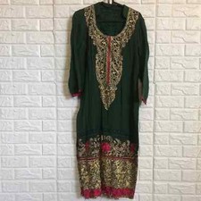 Custom made embroidered Sari Kurta tunic top or dress Salwar Kameez