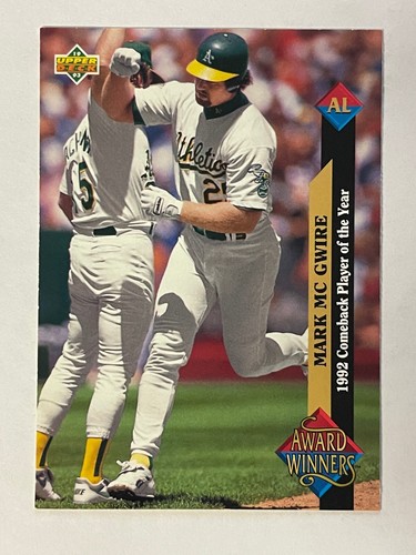 Mark McGwire Baseball Cards **You Pick** A's/Cardinals. Rev 5/17 - Picture 83 of 168